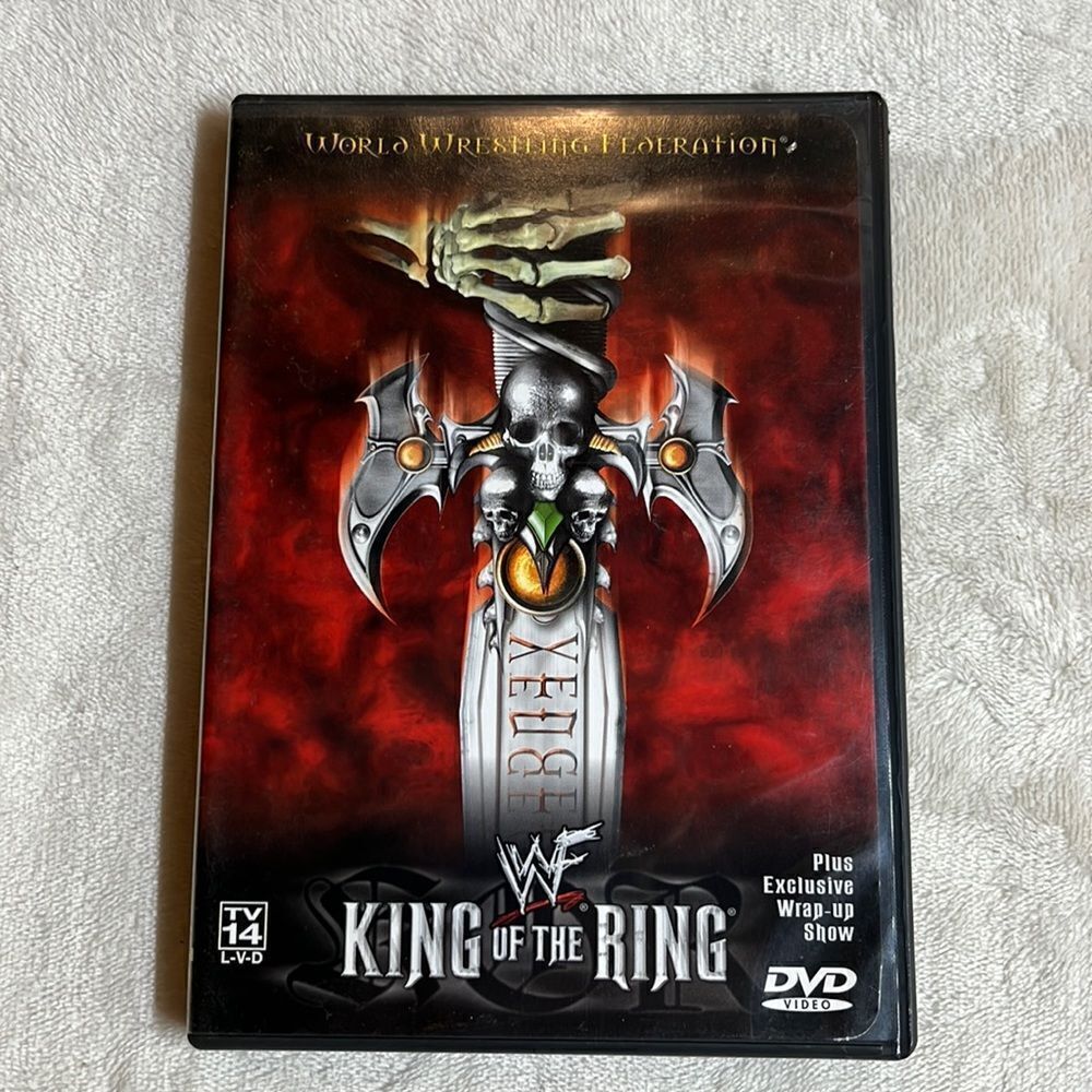 WWF - King of the Ring 2000 DVD Kurt‎ Angle Undertaker Vince McMahon WWE WCW ECW
